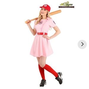 Madonna  Pink Baseball Costume